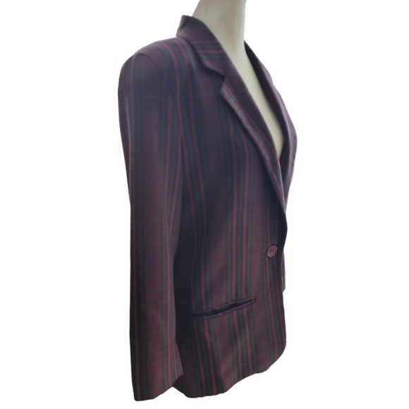 Striped Women's Blazer - Picture 6 of 12